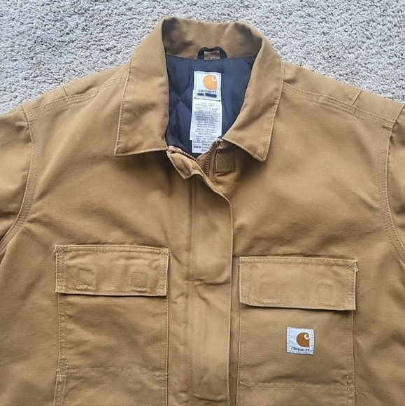 Vintage Carhartt Traditional Jacket Men XL Barn Chore Work Quilt Lined Outdoor - Picture 4 of 16